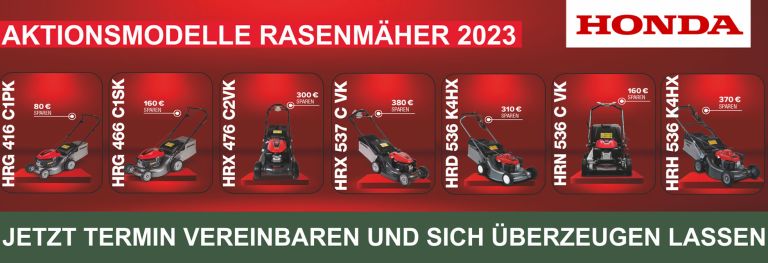 Honda Rasenmäher mit Preisvorteil bei Tenberg in Tecklenburg kaufen
